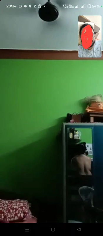 big boobs Dehati wife in nighty dress change live