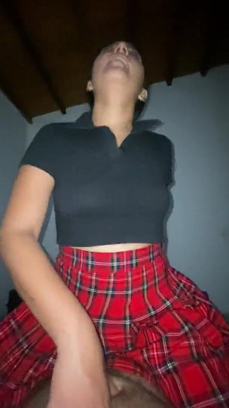 Beautiful Young Girlfriend Riding Lover