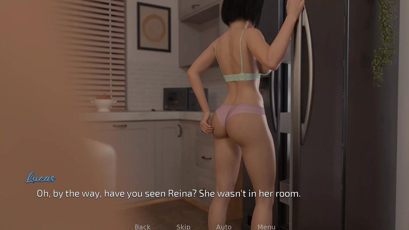 Conversation with cutey step sister