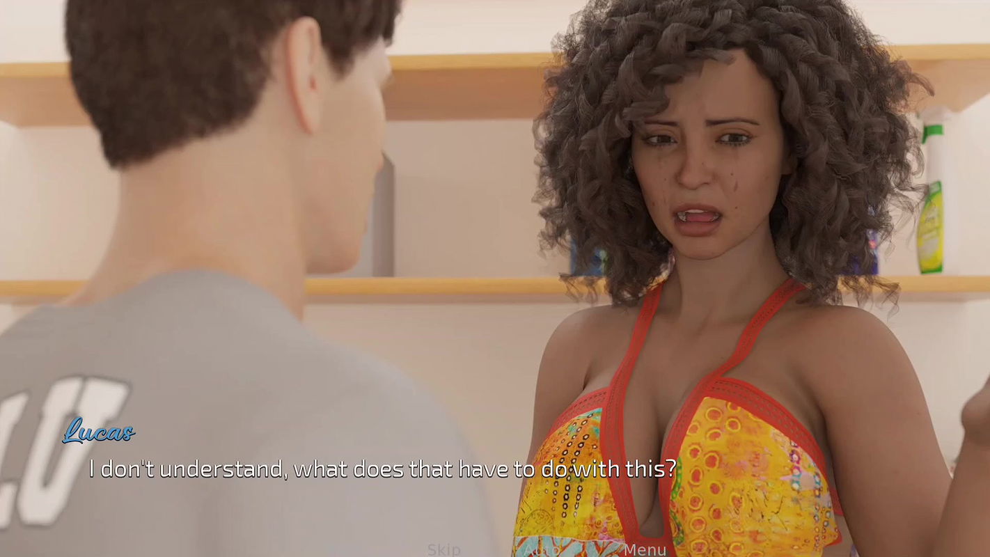 Conversation with maid