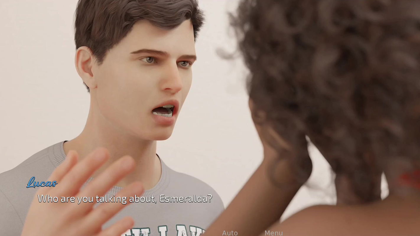 Conversation with maid