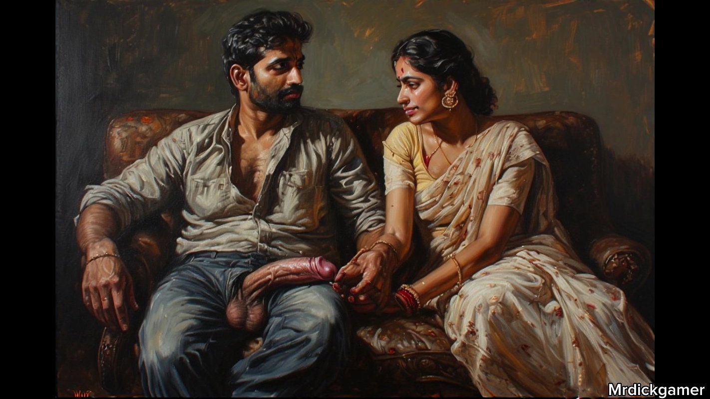 Desi horny aunty fucked by her servant as she was marstubating and she calls him to fuck her