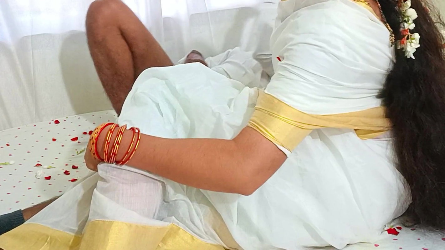 first night sex story of newly married couples. Wife Sex with Husband with Passionate Love Enjoying