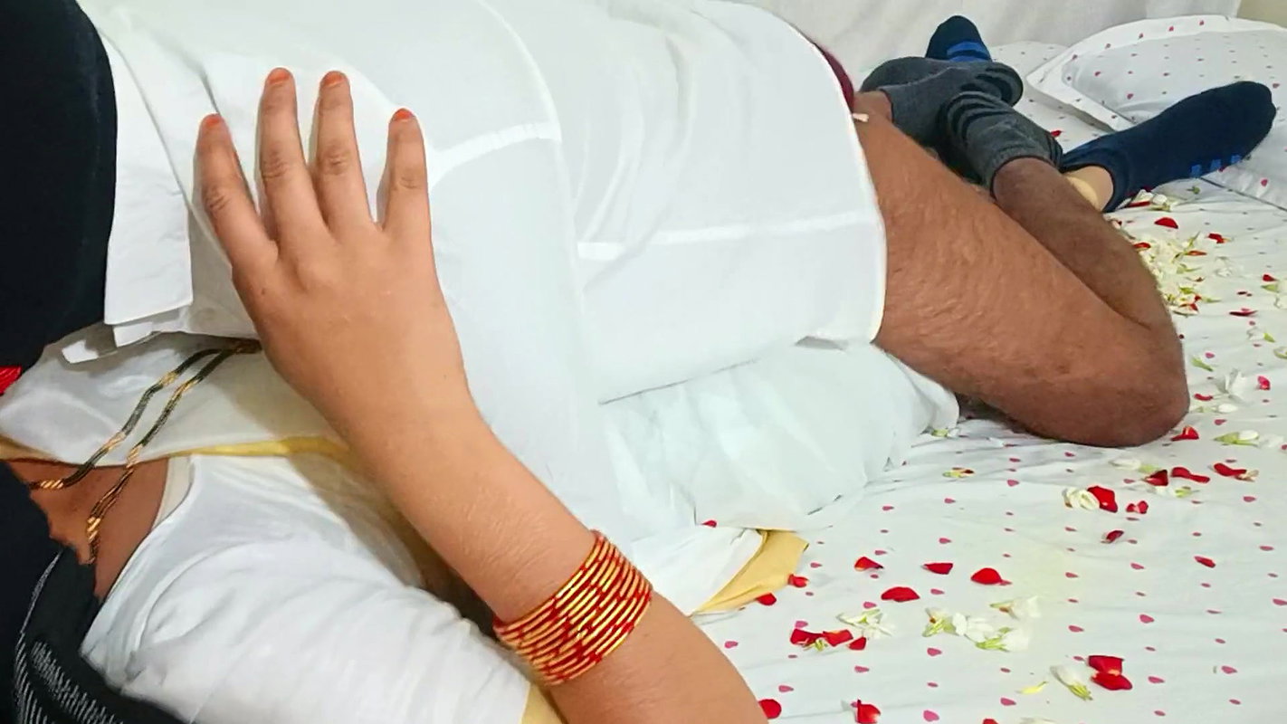 first night sex story of newly married couples. Wife Sex with Husband with Passionate Love Enjoying