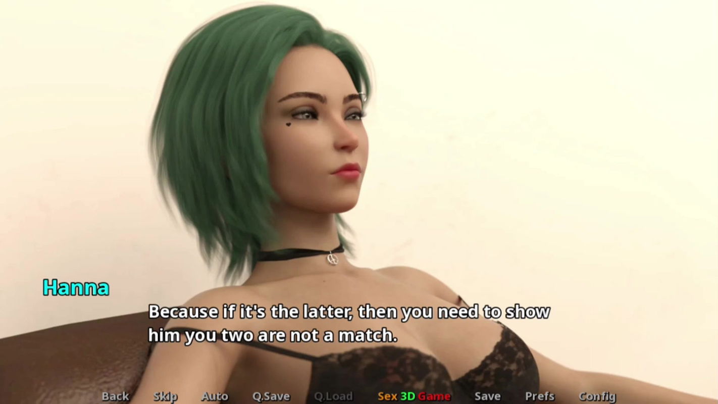 Foursome with both stepsis in hotel room