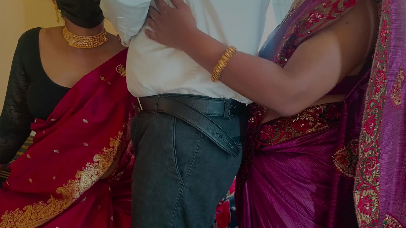 Housewifes threesome roleplay fucking