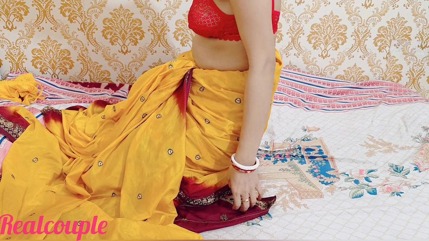 Saree Newly Married Wife Amazing Hardcore Fucked