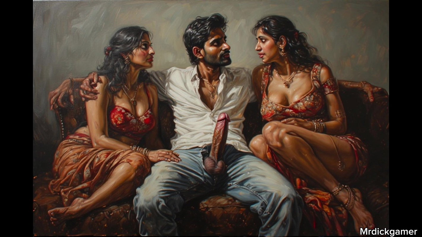 Stepmom and son’s friends gangbang with hot milf