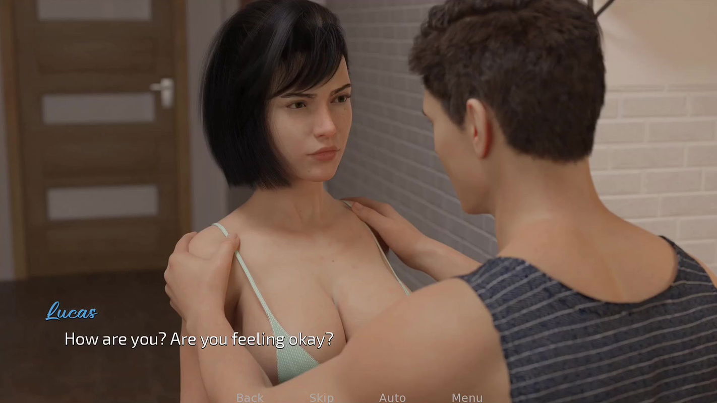 Sweet conversation with step sister