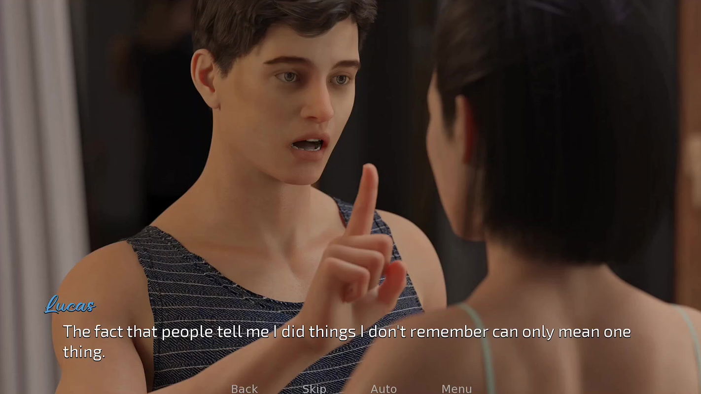 Sweet conversation with step sister