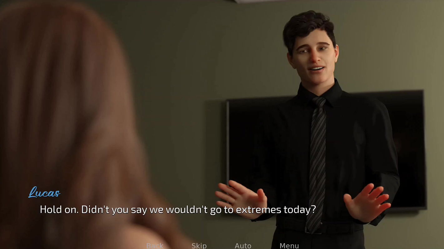 The stepmother is spending fun time with her stepson