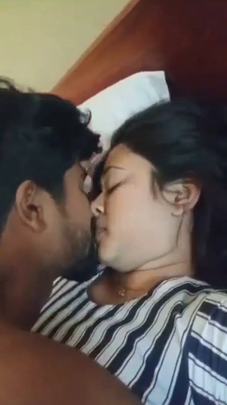 Cute girl fucking with boyfriend in hotel