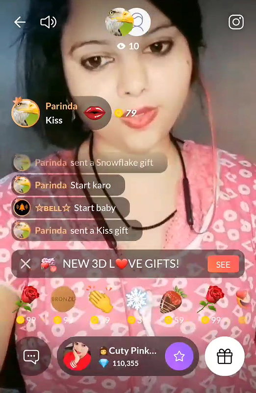 Cuty__Pinky tango show