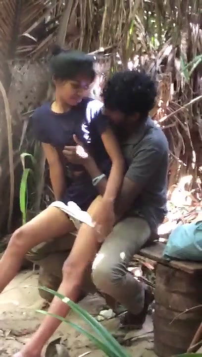 Horny lover fucking from behind in outdoor with moaning expression 12