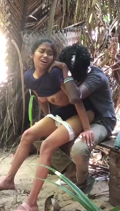 Horny lover fucking from behind in outdoor with moaning expression 12