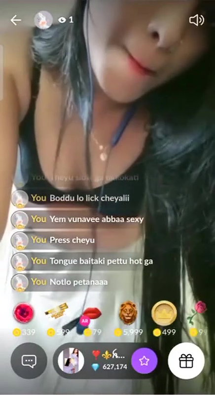 Gorgeous Looking Babe Honey Telugu in Saree Full Show 121 2