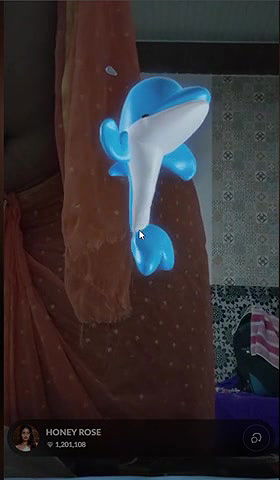 Honey Rosi Telegu tango bhabi full ass twerking in premium live with face 2