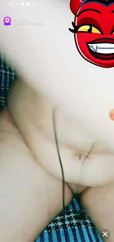 Hot Paki Chamet Girl Neelam Shehzadi Showing Her Pink Nipples and Plays with Pussy an 2