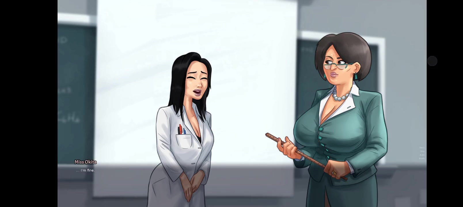 Summer time fucking with teacher in classroom