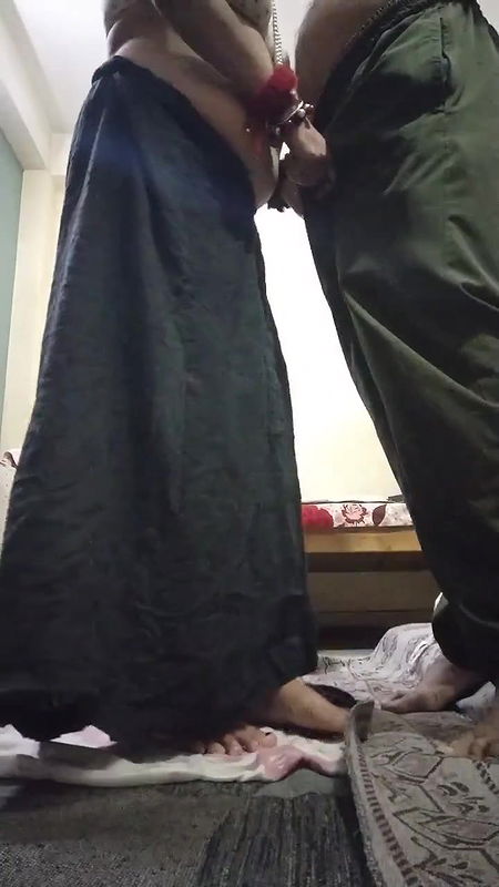 1st part homemade standing position fuck hot nipple tiny pussy