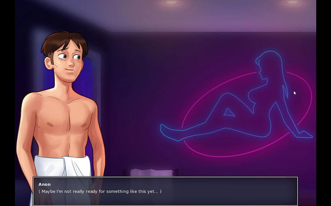 anime hot aunty in summertime saga