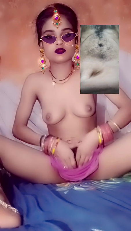Beautiful Girl sex chating with her husband’s friend on video call