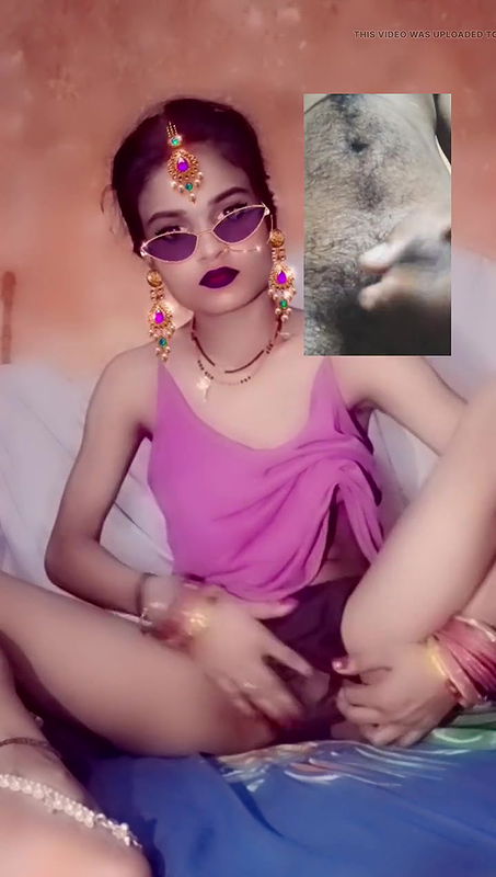 Beautiful Girl sex chating with her husband’s friend on video call