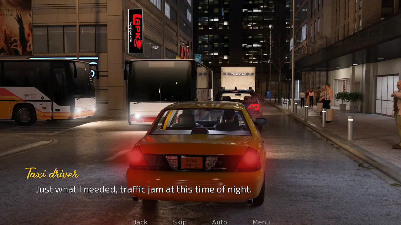 Conversation with beautiful landlady