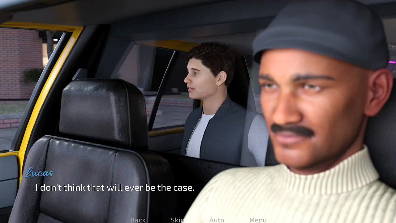 Conversation with beautiful landlady