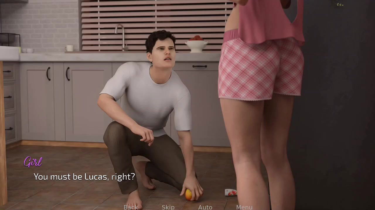 Conversation with beautiful sexy mature MILF