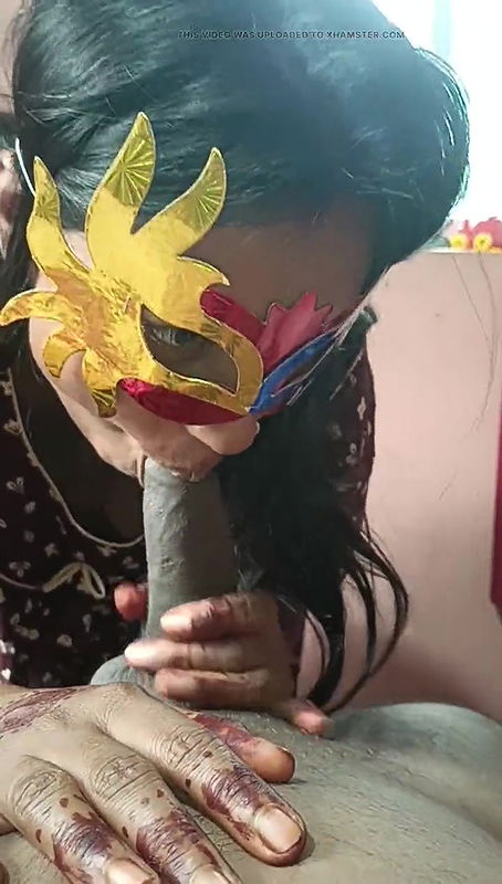 Desi bhabhi ke muh me apna cock diya aur lund ka pani diya
