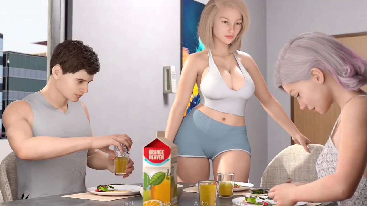 Launch with two beautiful mature girls