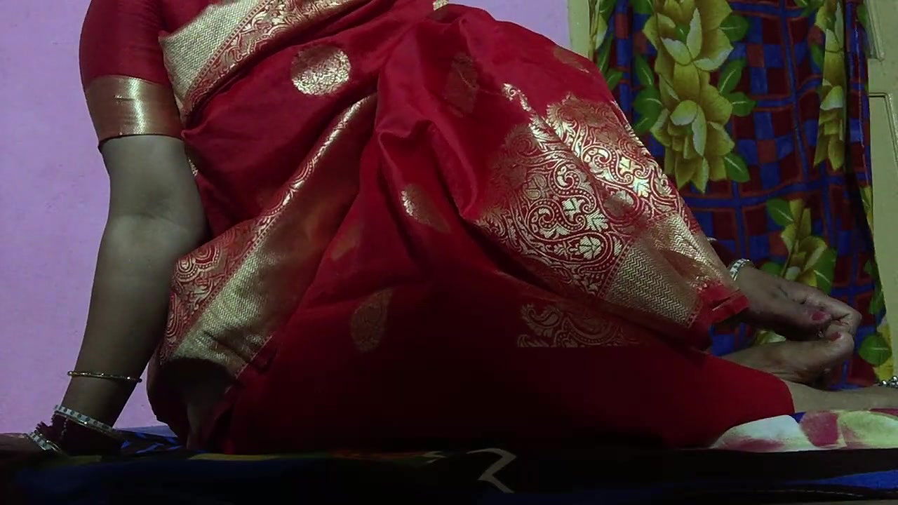 Newly married Indian couple honey moon clip