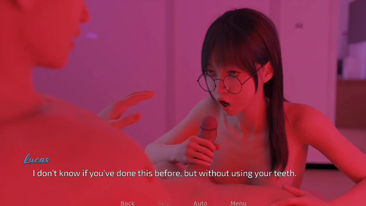 Stepsister playing with stepbrother’s cock