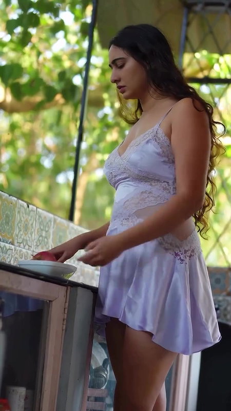 BOLD FEMALE FATALE MEGHA SHUKLA WILD IN BACKLESS SEXY MINI DRESS2