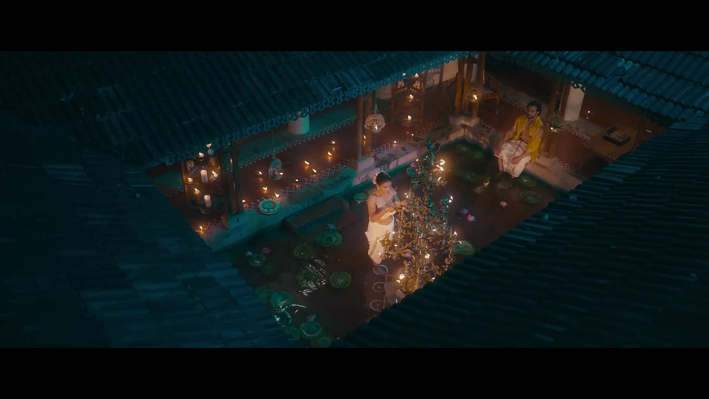 Resmi R Nair hot romantic song – Hanging boobs, Deep cleavage, navel show2