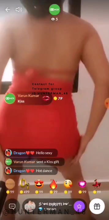 Cute Babe Shruthi Nude Tango Live2