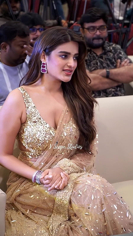 NIDHI AGARWAL CAPTIVATING JUICY FAPWORTHY CLEAVAGE EXOTIC TEASE AT EVENT HQ VIDEOS2