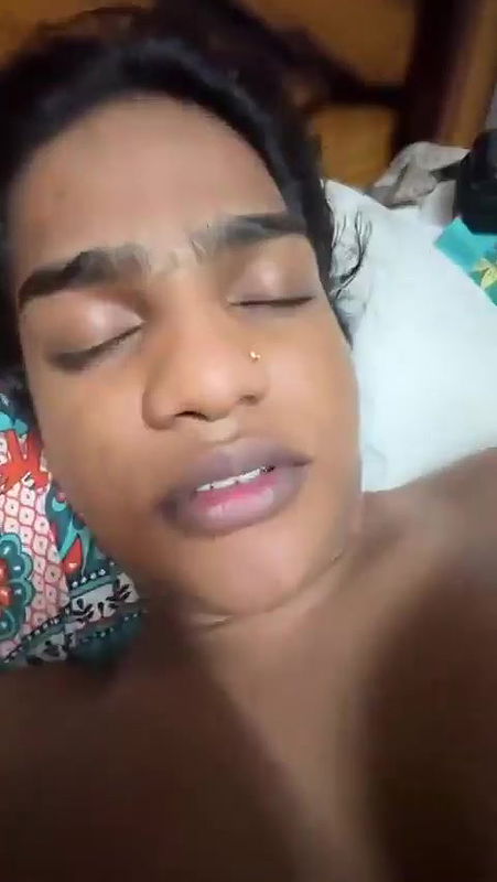 Sleeping Shemale HJ by Lover