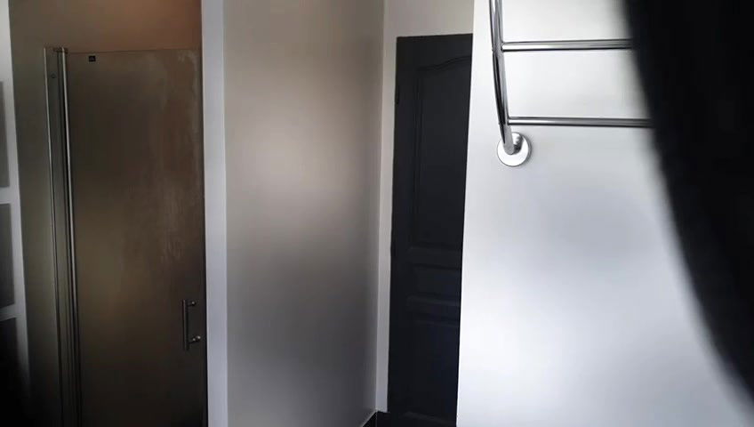 Plump babe Naked Big Boobs and pussy captured secretly in bathroom