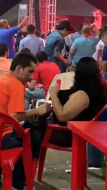 Horny Man Sucking Wife Boob In Public