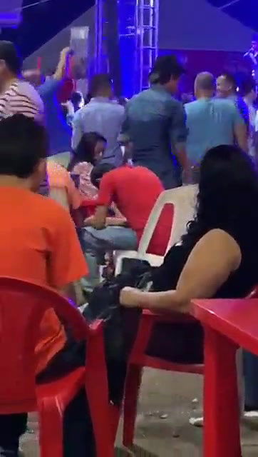 Horny Man Sucking Wife Boob In Public