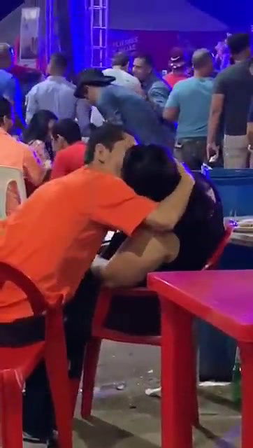 Horny Man Sucking Wife Boob In Public