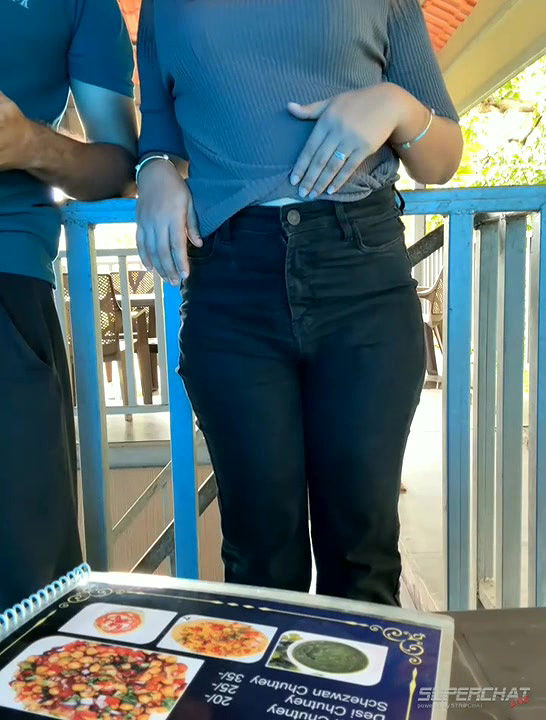 Miss mallika handjob her hubby in public restaurant2
