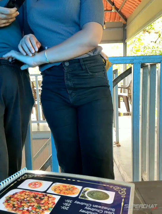 Miss mallika handjob her hubby in public restaurant2