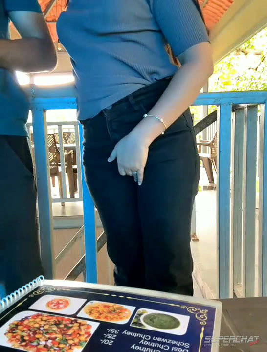 Miss mallika handjob her hubby in public restaurant2