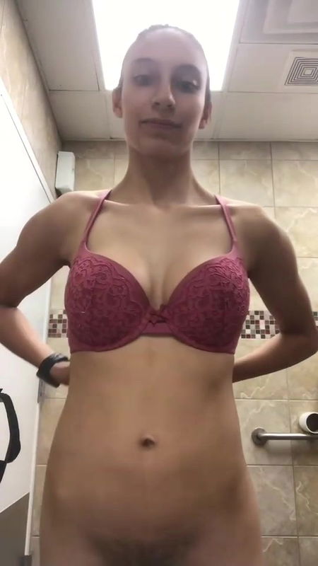 Striptease and Sexy Solo Teen Brunette Naked2