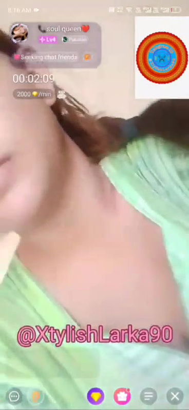 Paki Chamet Babe Soul Queen Nude Show and Piss on Live2