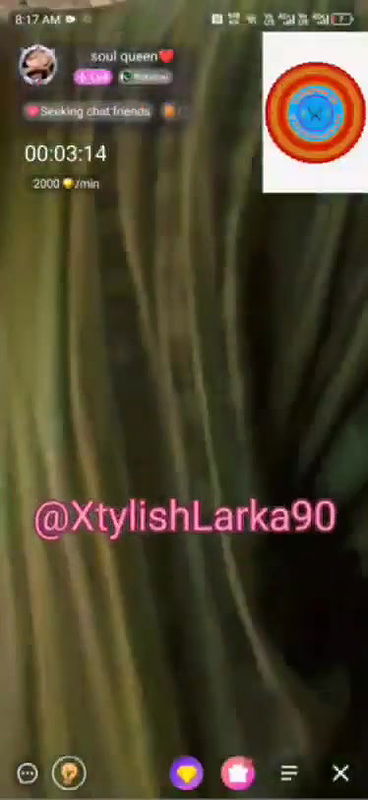 Paki Chamet Babe Soul Queen Nude Show and Piss on Live2