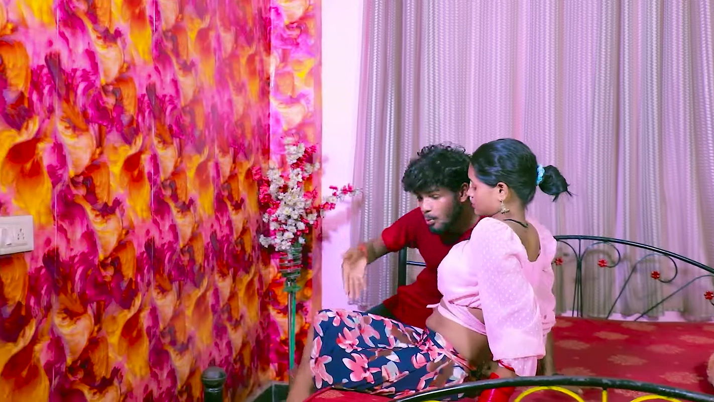 Suhana boobs pressed, rubbed and felt, navel show, shy horny expressions